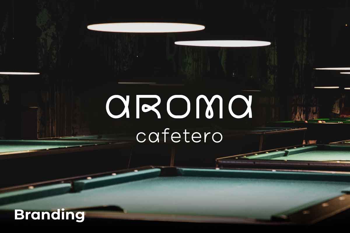 logo aroma cafetero